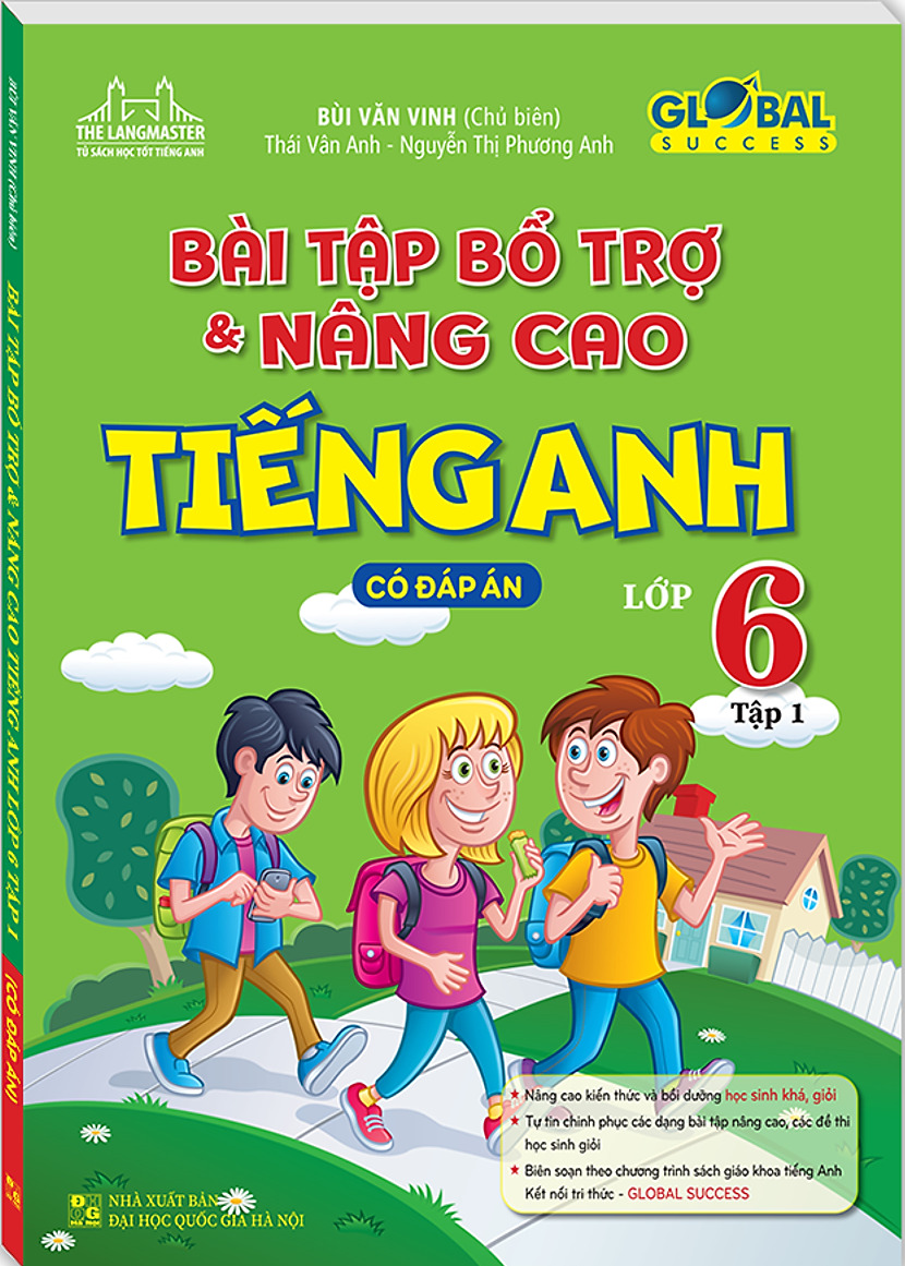 B i t p b tr v n ng cao ti ng anh l p 6 global success t p 1 c 